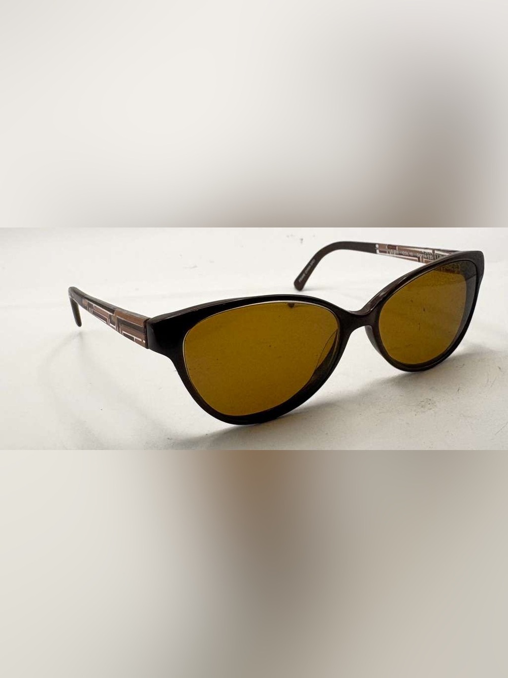 SRO S705 Brown Oval Sunglasses Frames Only